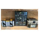 Three Parts Organizers with Miscellaneous Hardware