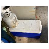 Coleman Cooler with Propane Tank Combo
