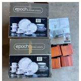 Two Noritake Epoch 20-Piece Dinnerware Sets and Mu