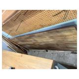 Large Sheet of Plywood and Miscellaneous Scrap Woo