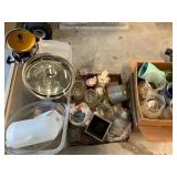 Various Kitchenware and Glassware Items