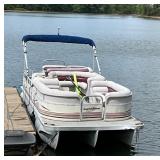 Bentley Pontoon Boat Model 22 3 PNTN 25ï¿½ ï¿½Evinrude