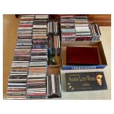 Five Boxes of CDs, Including Various Genres and An