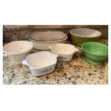 CorningWare, Pyrex, and Metal Kitchenware