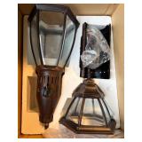 LP has Outdoor Bronze-Finish Lamp Post Assembly wi
