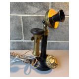 Early 20th Century-Style Candlestick Rotary Teleph