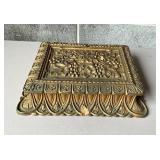 Barricini Candies Decorative Gilt and Wood Box