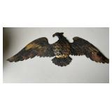 modern Metal Wall-Mount Eagle Plaque With Spread W