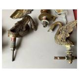 Brass Swan Handle and Spout Fixtures