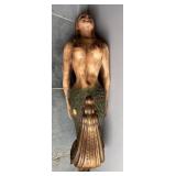 Ship figurehead Mermaid Figure, Marked ALFCO, NY,