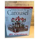 Mr. Christmas Holiday Around The Carousel with 30