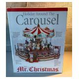 Mr. Christmas Holiday Around the Carousel with Lig