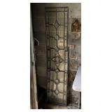 Two-Piece Leaded Stained Glass Panels, Approximate