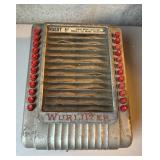 Wurlitzer Wallbox Music Selector, Aluminum Housing