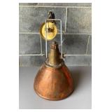 Industrial-Style Copper and Brass Pendant Light Fi