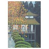 Framed Print by Shiro Kasamatsu: "Golden Leaves of