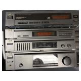 JVC Audio Equipment Including Receiver, Tape Deck,