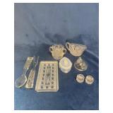 Decorative Glass and Porcelain Serving Pieces