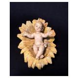 Fontanini Resin Depose Italy Figurine of Baby Jesu
