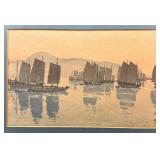 Morning at Abuto by Hiroshi Yoshida, Self-Printed