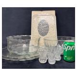 Glassware by A Tiara Featuring Serving Pieces and