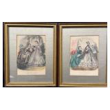 Framed Victorian Prints 