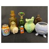 Variety Lot of Salt & Pepper Shakers, Avon Bottles