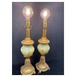 Vintage Hollywood Regency Style 20" Tall Functiona