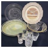 Housewares Lot Featuring Dorexia China Co. Plate,