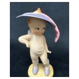 Porcelain Jesco Kewpie Doll, Dated 1990, Crafted i