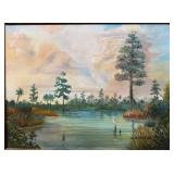 Original G.R. Norton Landscape Painting, 24"x18",