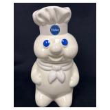 Pillsbury Doughboy Cookie Jar with Iconic Giggle F