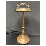 Vintage Brass Standing Ashtray, 27 Inches Tall