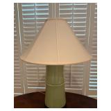 Sedgefield by Adams Lamp with Green Ceramic Base a