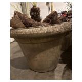 Large Outdoor Terracotta-Style Planter Pot