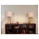 Two Identical Table Lamps with Three Light Intensi