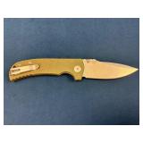 Spartan Blades CTS-XHP Folding Knife with Green Ha