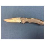 Buck USA Folding Knife with Textured Handle