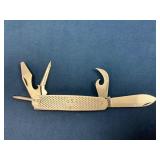 US-Marked Multi-Tool Pocket Knife with Multiple Bl