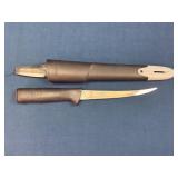 Mora Fishing Knife with Black Sheath