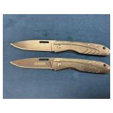 Gerber Folding Knives with Plain Edge Blades