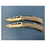 Gerber Folding Pocket Knives with Serrated Blades