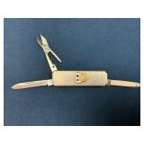 Multi-Tool Knife with Scissors, Blades, and Enamel