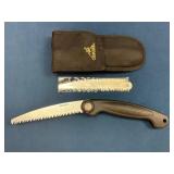Gerber Folding Saw with Spare Blade and Nylon Shea