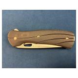 Buck Folding Knife with Black Handle and Stainless