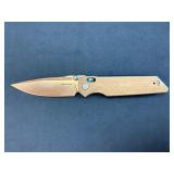 Real Steel K110 Folding Knife with Copper Finish a