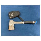 Hart Hatchet with Sheath and Rubberized Handle