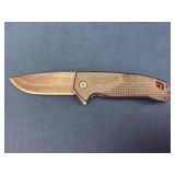 Milwaukee D2 Steel Folding Pocket Knife with Belt
