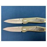 Gerber Folding Knives with Stonewash Finish and Gr