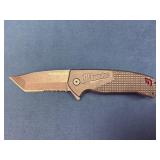 Milwaukee Hardline D2 Steel Tanto Folding Knife